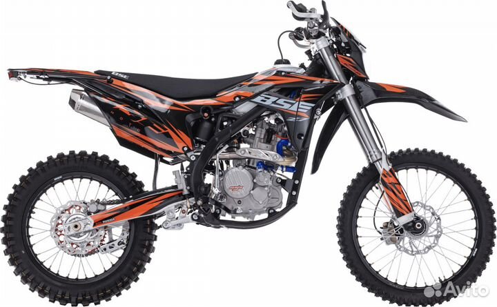 Эндуро / кроссовый мотоцикл BSE Z7 Orange Blast (0