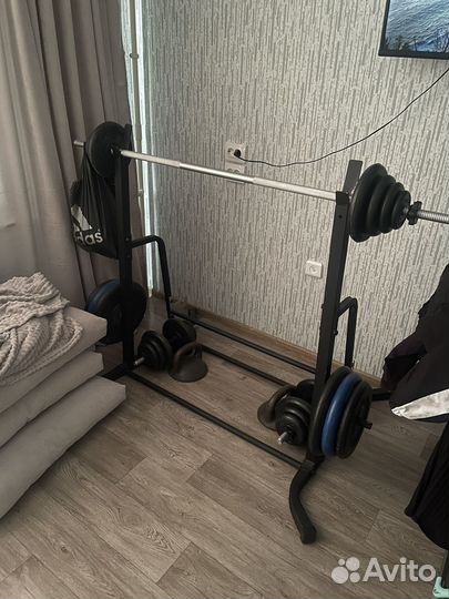 Стойка для жима и приседа