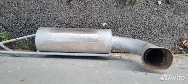 Глушитель MG-race овальный