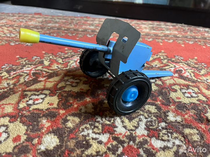 Игрушка пушка СССР