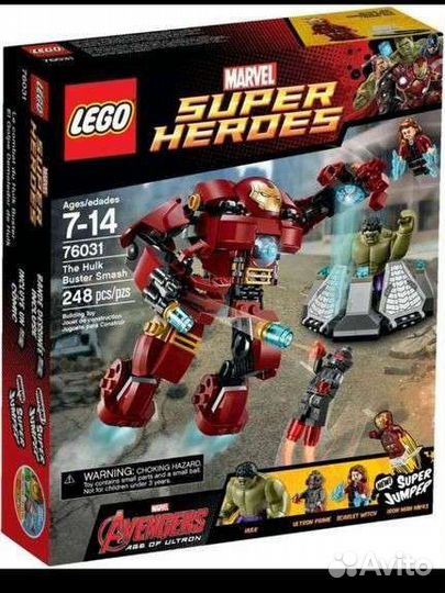 Lego Marvel super heroes. Халкбастер(76031)
