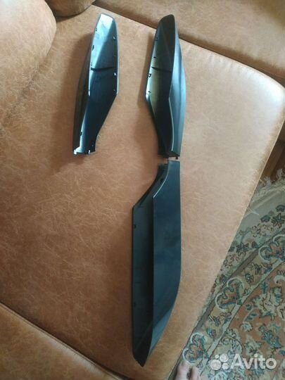 Прадо 120 накладки заглушки рейлингов на крыше