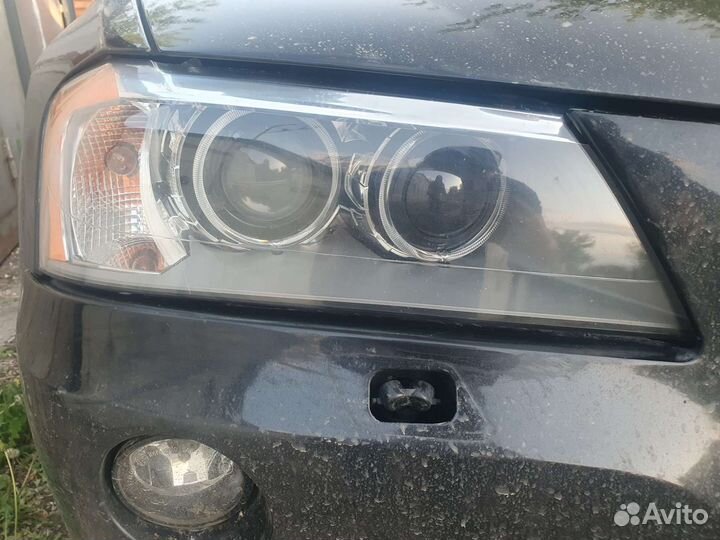 Фара адаптивный ксенон бмв х3 ф25, x3 f25 дорест