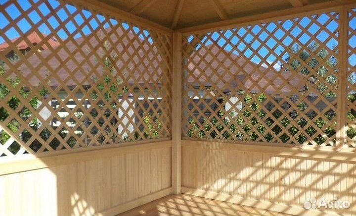 Дачная Беседка В Японском Стиле 3,5x4,5 под ключ