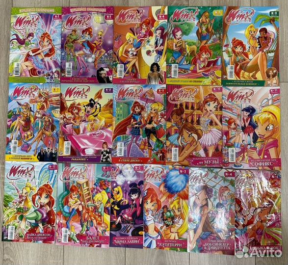 Журналы Winx 2009-2012