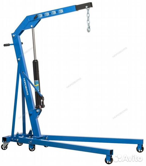 Кран гаражный гидравлический складной 1 тонна