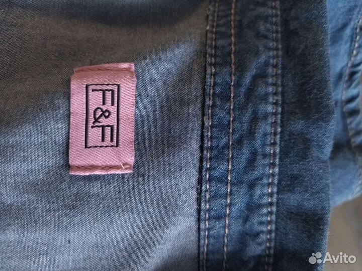 Джинсовое платье