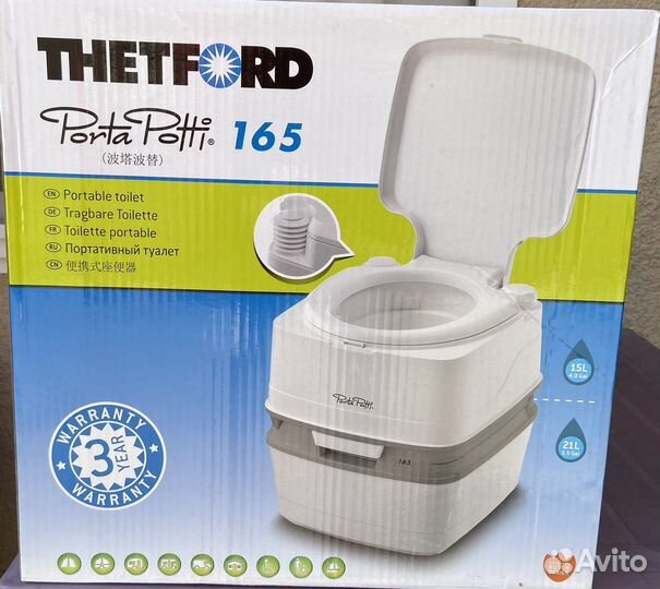 Биотуалет Thetford Porta Potti 165 жидкостной