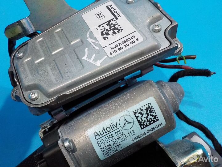 Ремень безопасности передний левый mercedes-benz C-class (W204) 2007-2015