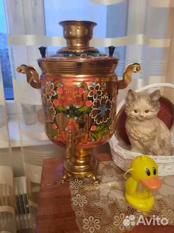 Самовар электрический расписной