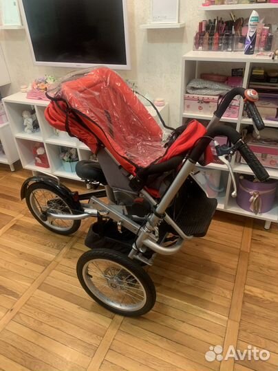 Велосипед для мамы и ребёнка