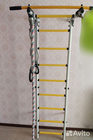 Шведская стенка в новом состоянии