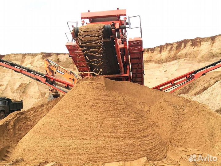 Песок без посредников с доставкой