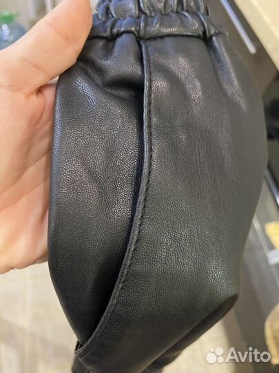 Шорты женские из эко кожи Bershka xs s