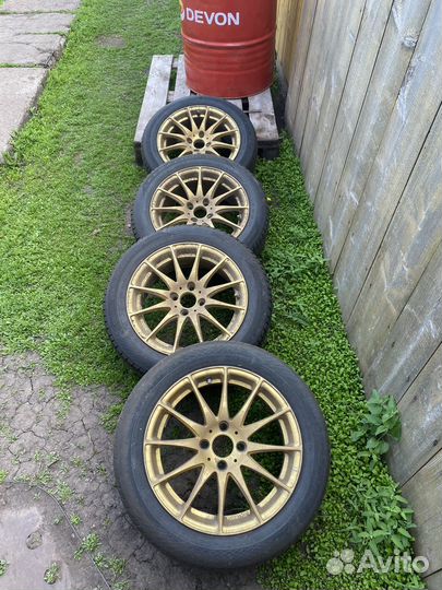 Колеса на кованных дисках r15