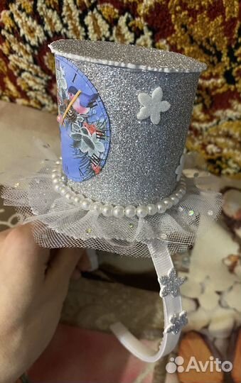 Ободок Минутка. Ободок Часики