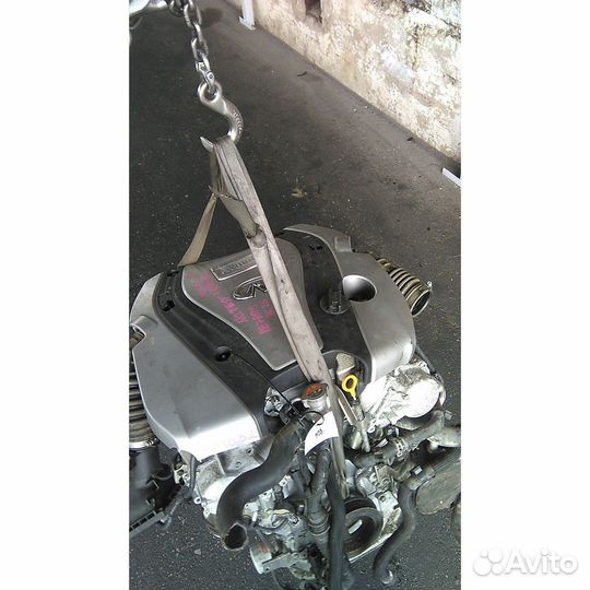 Двигатель двс с навесным nissan skyline V37 vq35hr