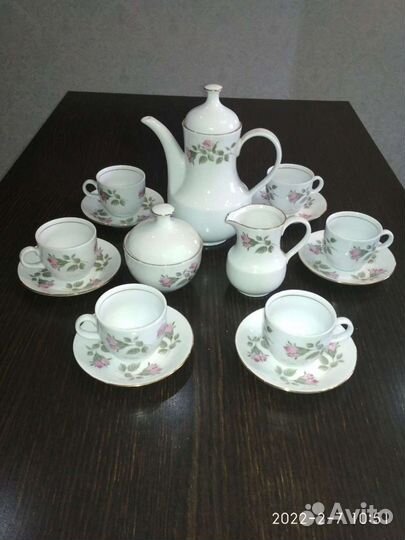 Сервиз кофейный, производство GDR