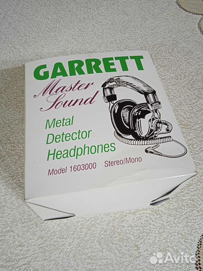 Наушники Garrett MasterSound Моно–стерео