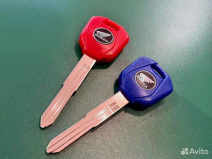 Заготовки ключей для скутеров и мото Honda