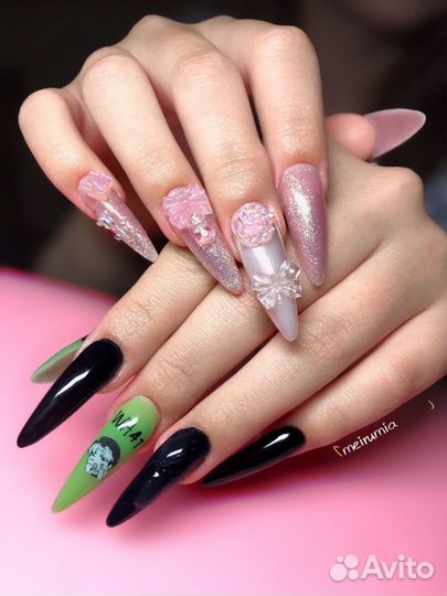 Маникюр, гель-лак, наращивание