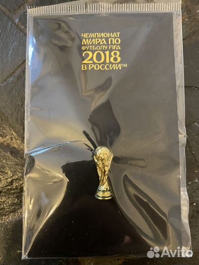 Значок чемпионат мира по футболу 2018