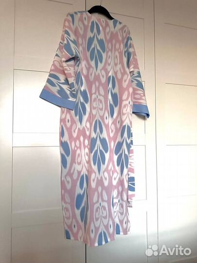 Узбекская накидка халат икат