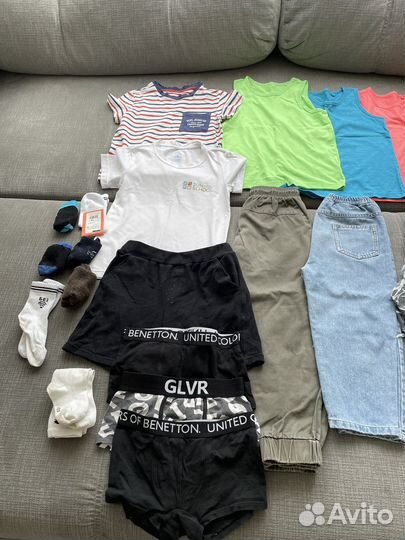 Одежда на мальчика пакетом 116-122