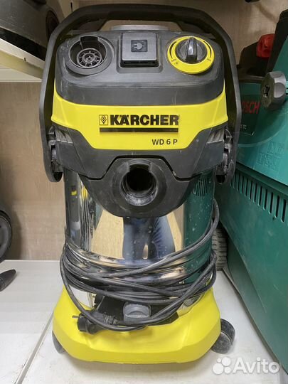 Строительный пылесос karcher Bosch