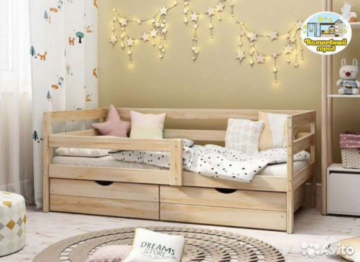 Кровать детская массив березы Софа в Волгограде