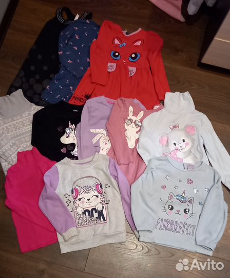 Пакет вещей на девочку 98 104