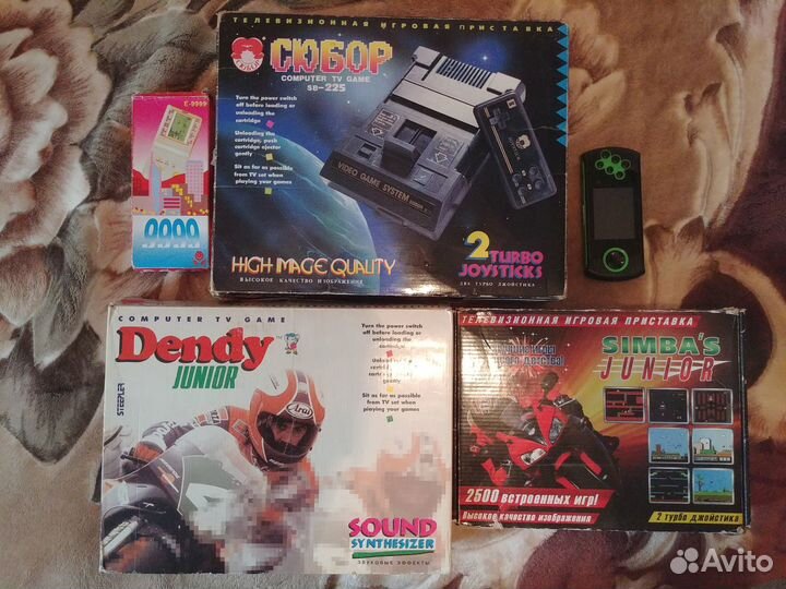 Игровые консоли Dendy, Subor, Simbas и другие