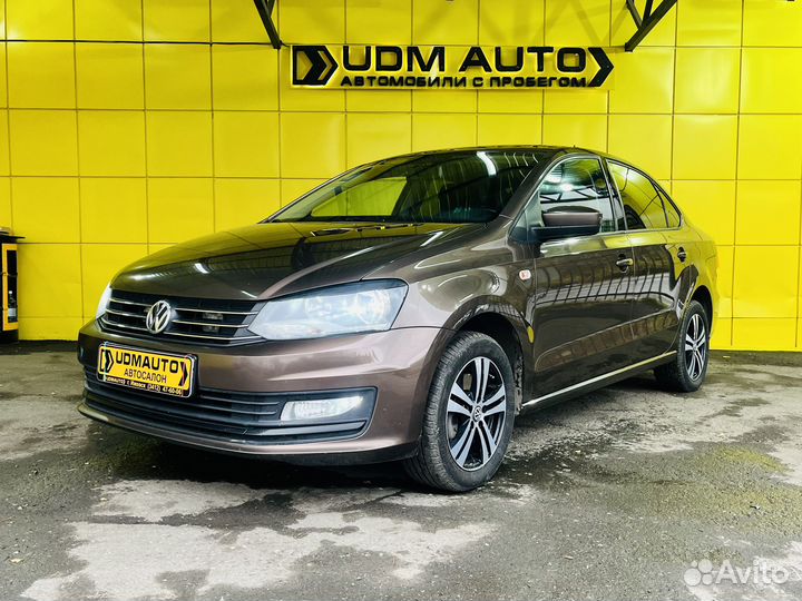 Volkswagen Polo 1.6 AT, 2017, 116 000 км