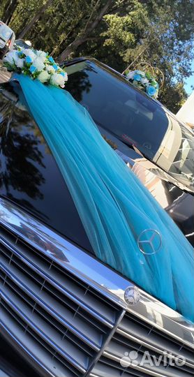 Аренда авто Мерс Е-класса с водит.на свадьбу и др