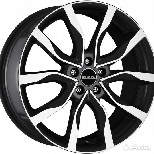 R19 5x120 8J ET38 D72,6 MAK Highlands Black Mirror