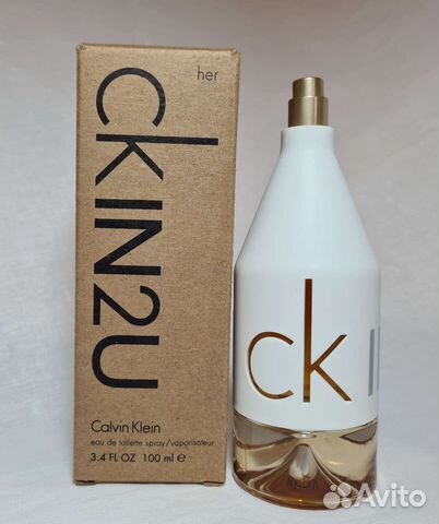 Calvin klein ckin2u for her 100 ml тестер