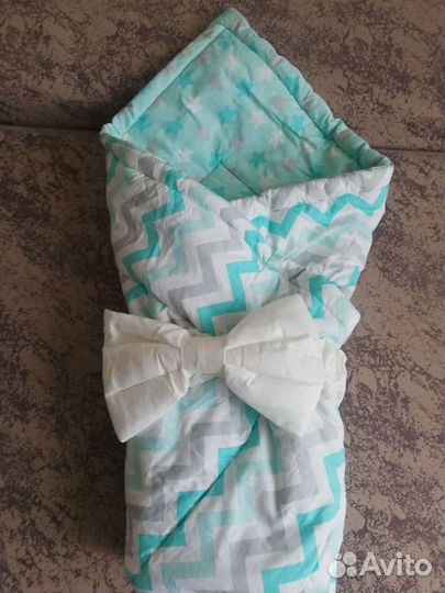 Конверт одеяло на выписку