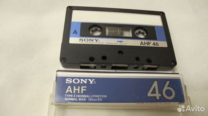 Sony AHF 46 Japan market Аудиокассета