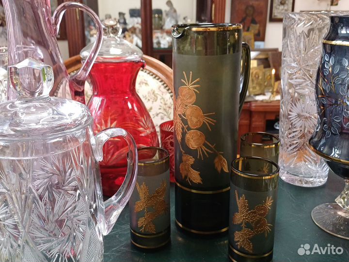 Кувшины для воды. Чехия, СССР