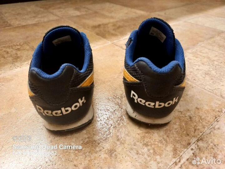 Кроссовки оригинал Reebok застежка липучка