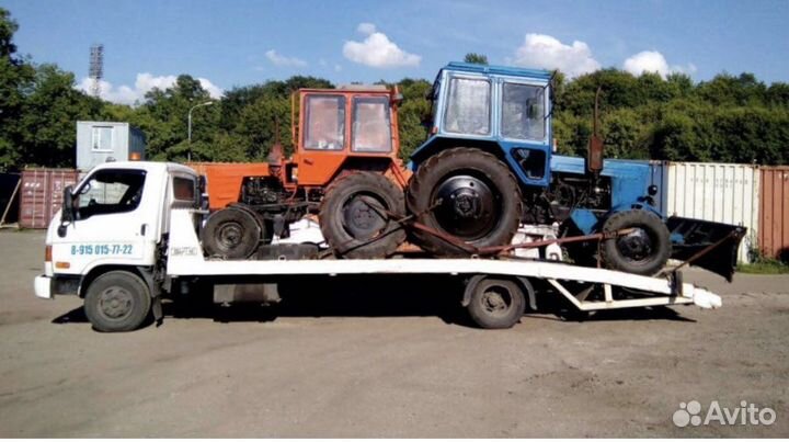 Услуги эвакуатора круглосуточно до 7 тон от 30