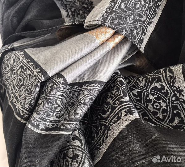 Шарф шифон и шёлк, Италия