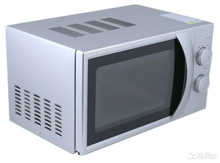 Микроволновая печь candy серебристая новая