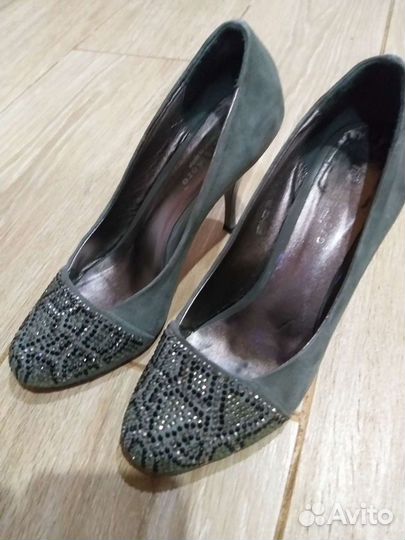 Туфли женские 38 размер натуральная замша