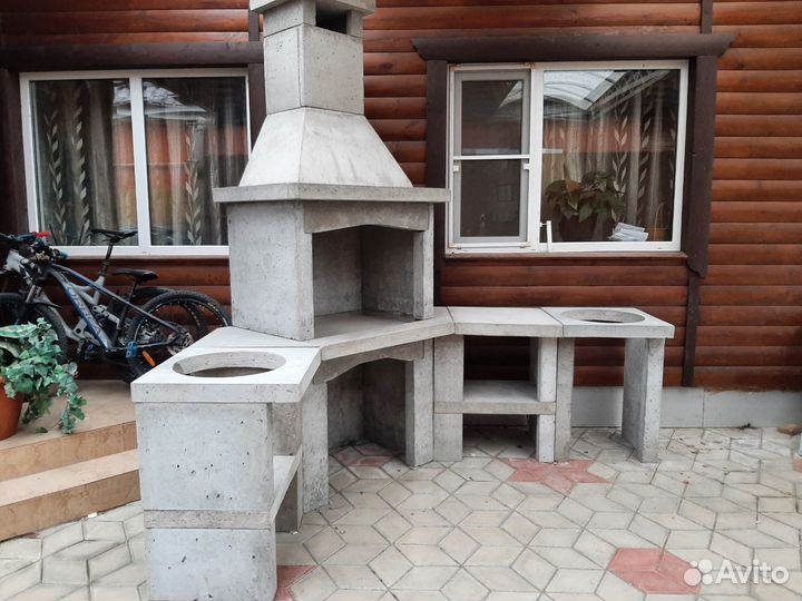 Барбекю мангал под отделку