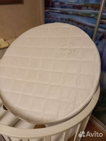 Матрас детский круглый