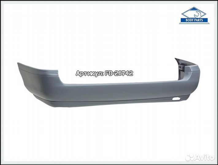 Задний бампер грунтованный форд Mondeo 1 поколение