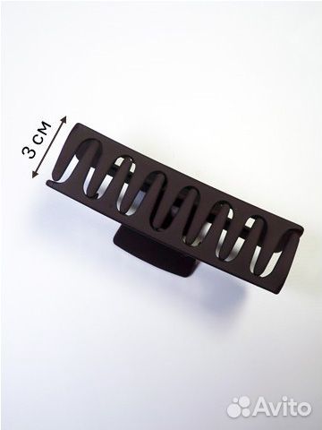 Крабик для волос пластик