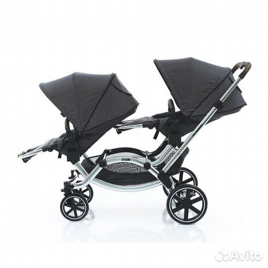 Коляска для двойни 2 в 1 FD-Design Zoom Diamond