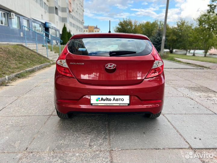 Hyundai Solaris 1.4 AT, 2016, 97 000 км